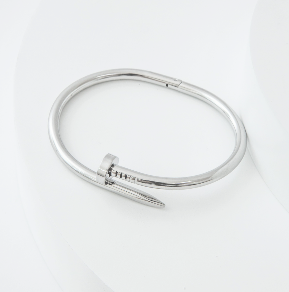 Bracelete rígido aço