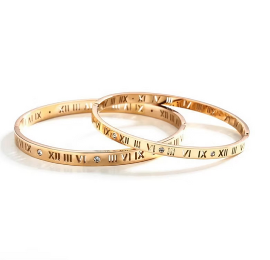 Bracelete algarismos romanos