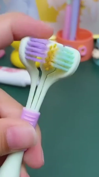 Escova dental 3 lados