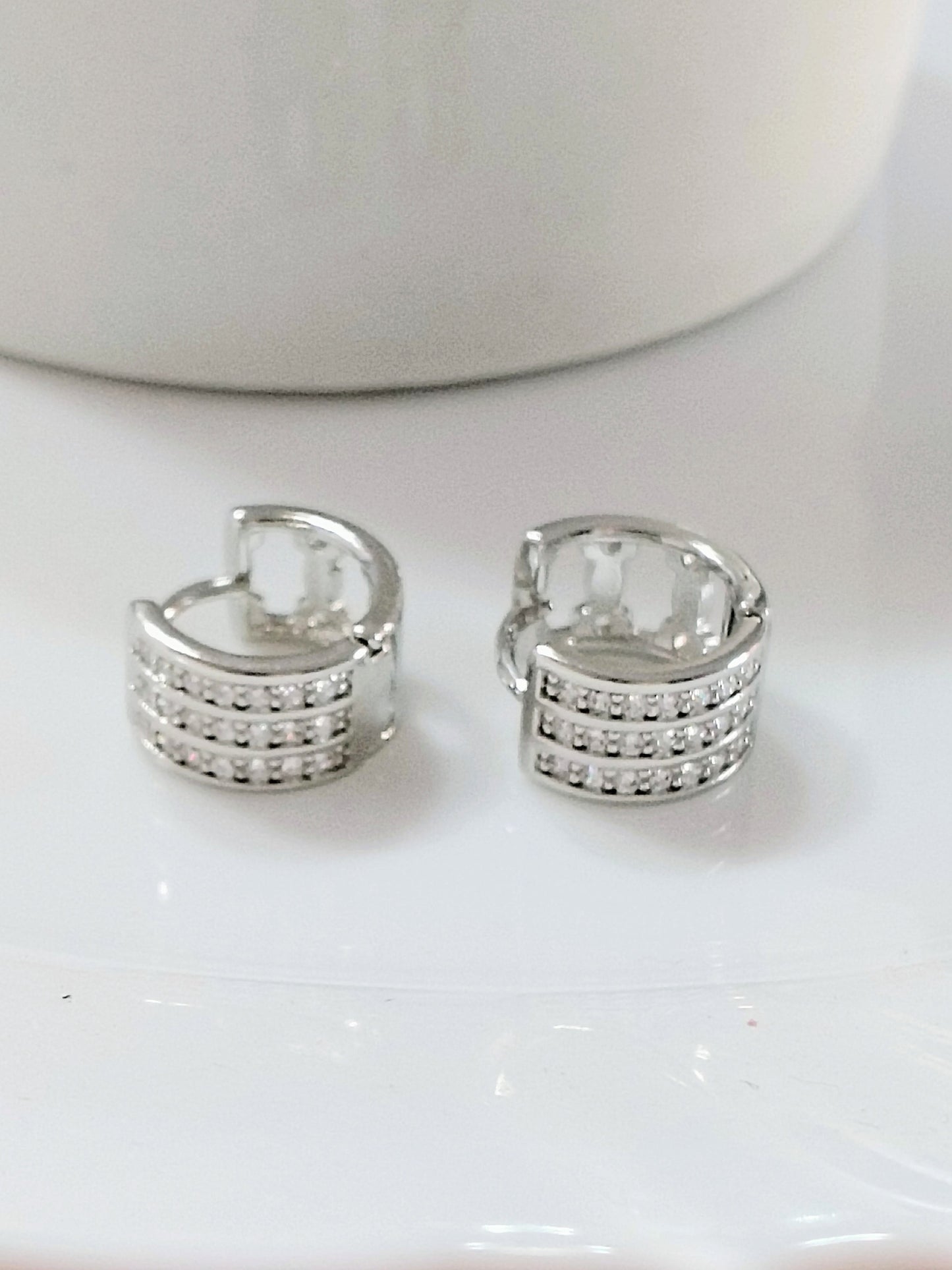 Argola com zircônias