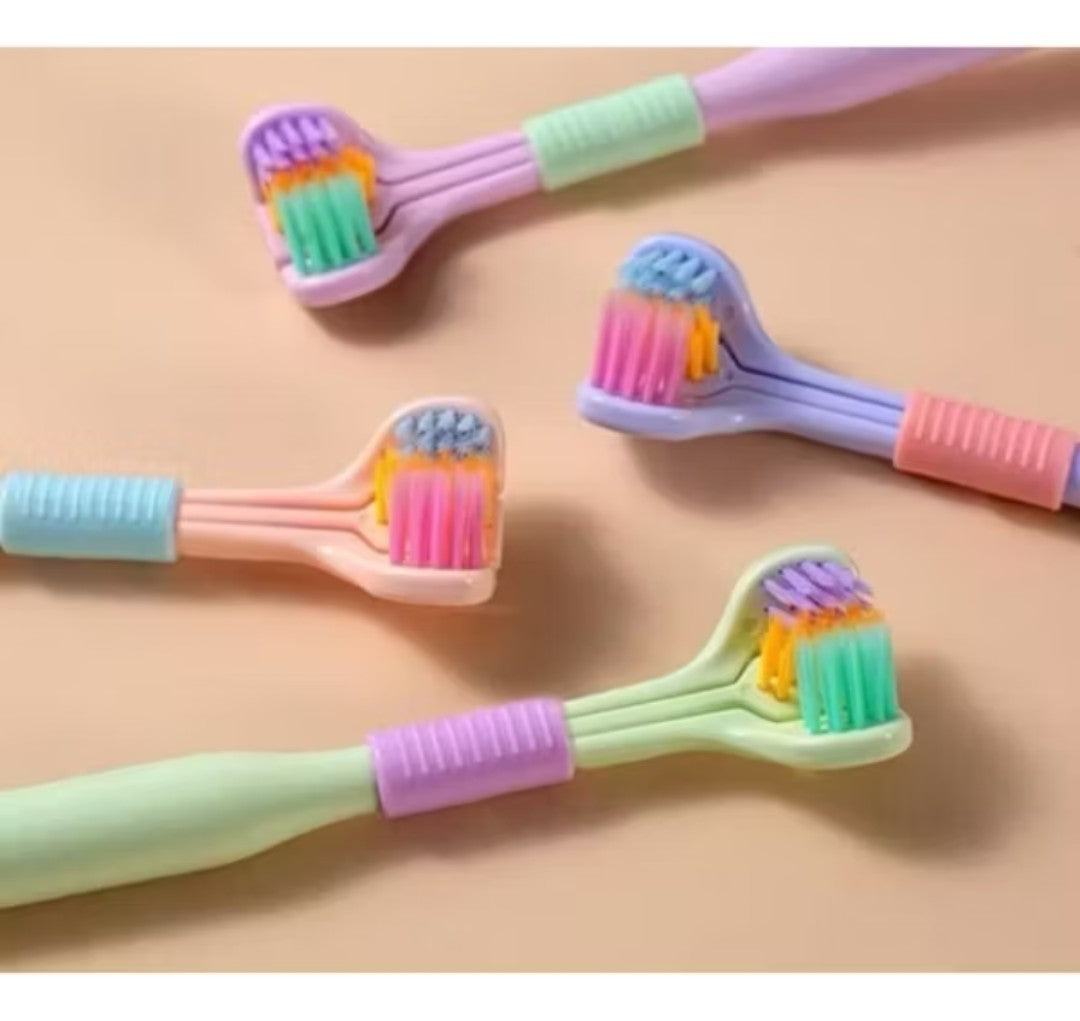 Escova dental 3 lados