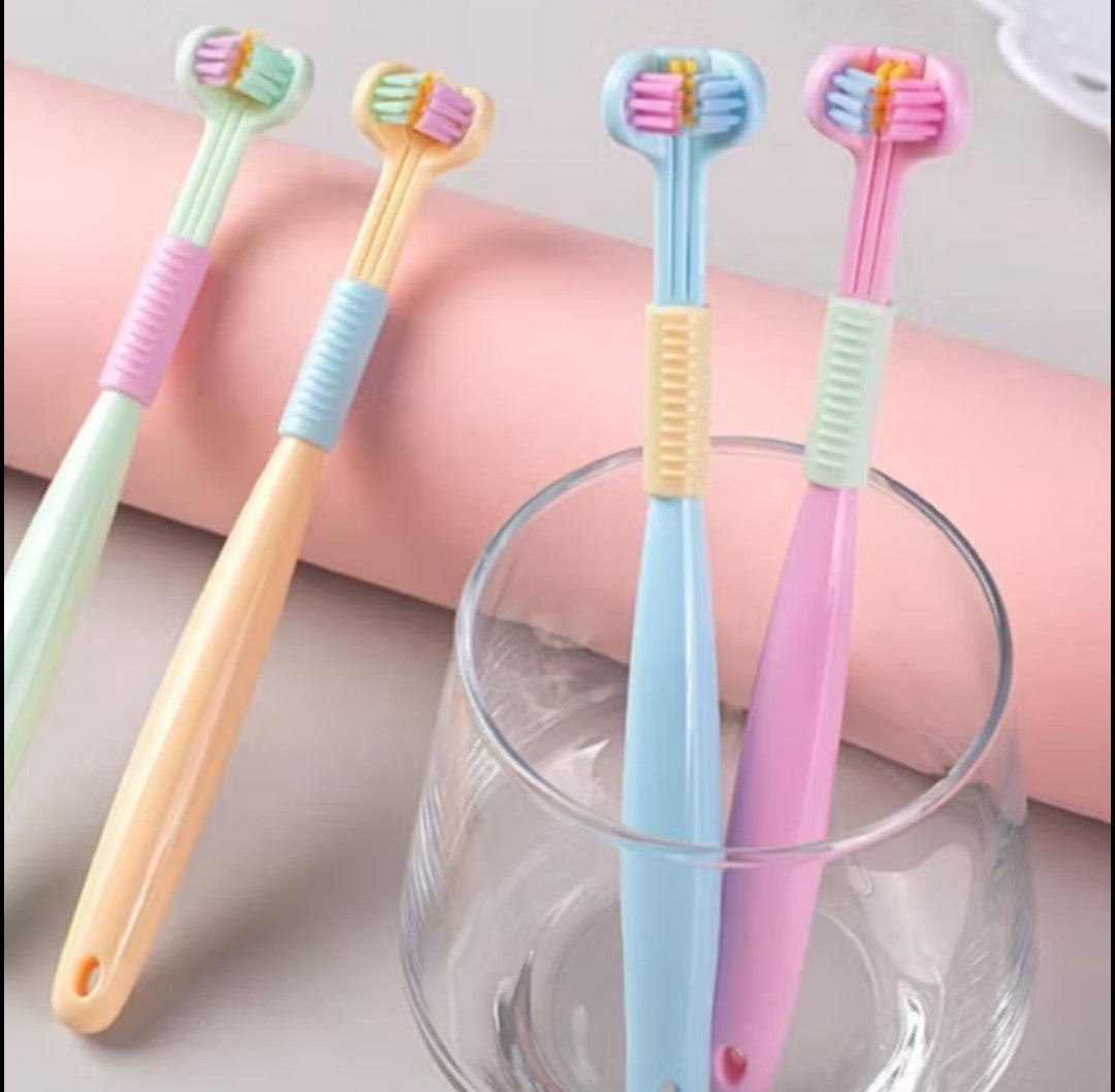 Escova dental 3 lados