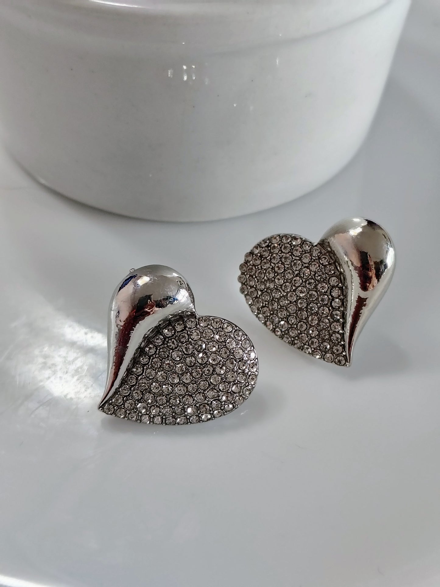 Coração com zircônias