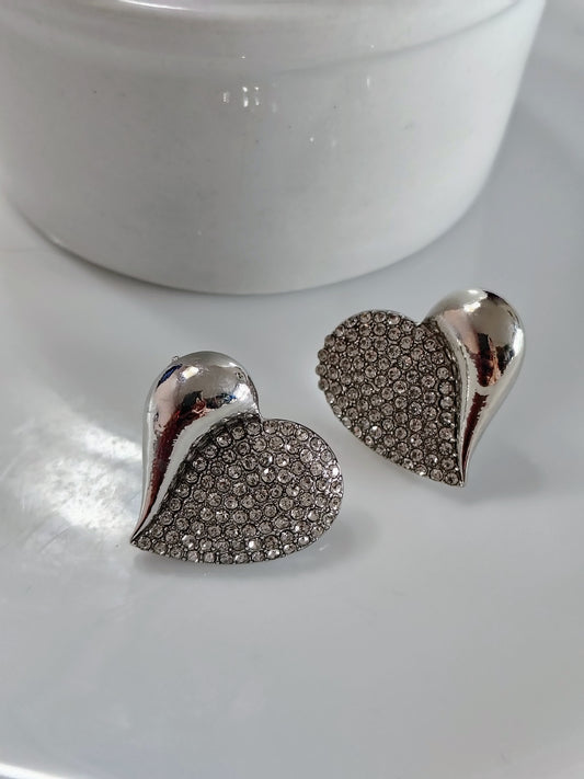Coração com zircônias