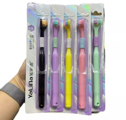 Escova dental 3 lados
