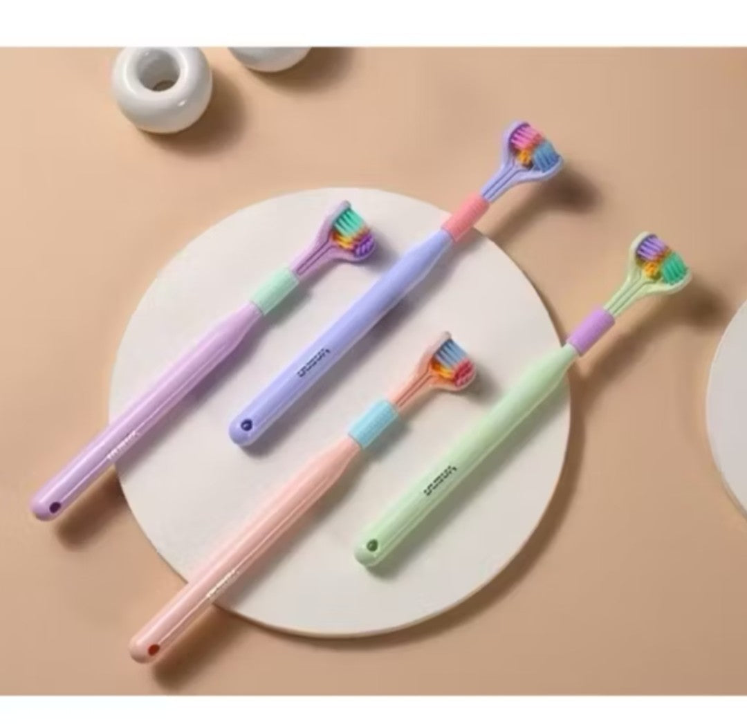 Escova dental 3 lados