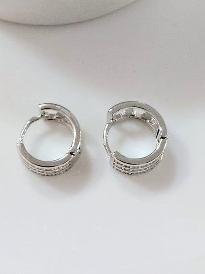 Argola com zircônias