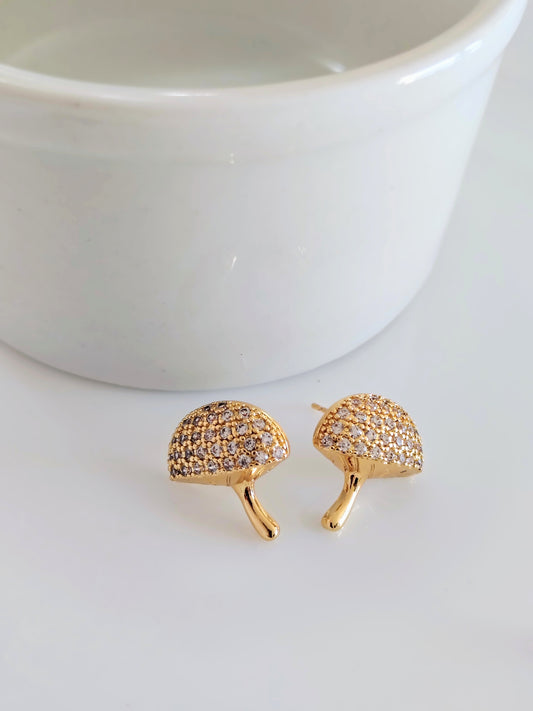 Cogumelos com zircônias