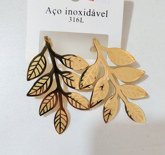 Brinco folha